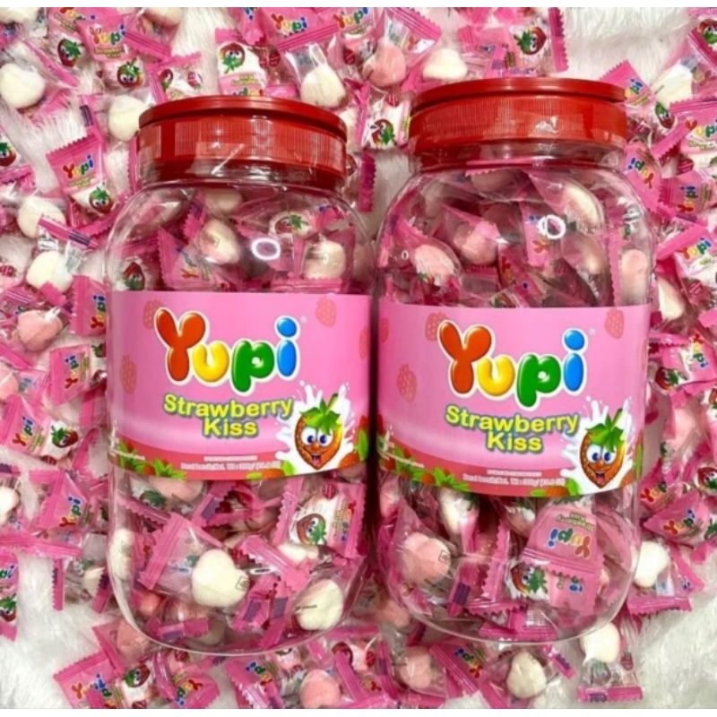 

Yupi Toples Strawberry Kiss