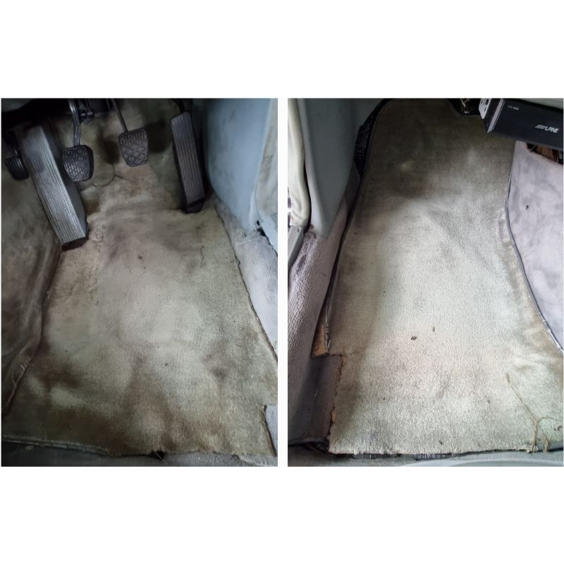 karpet dasar Mercy w124 kiri kanan copotan