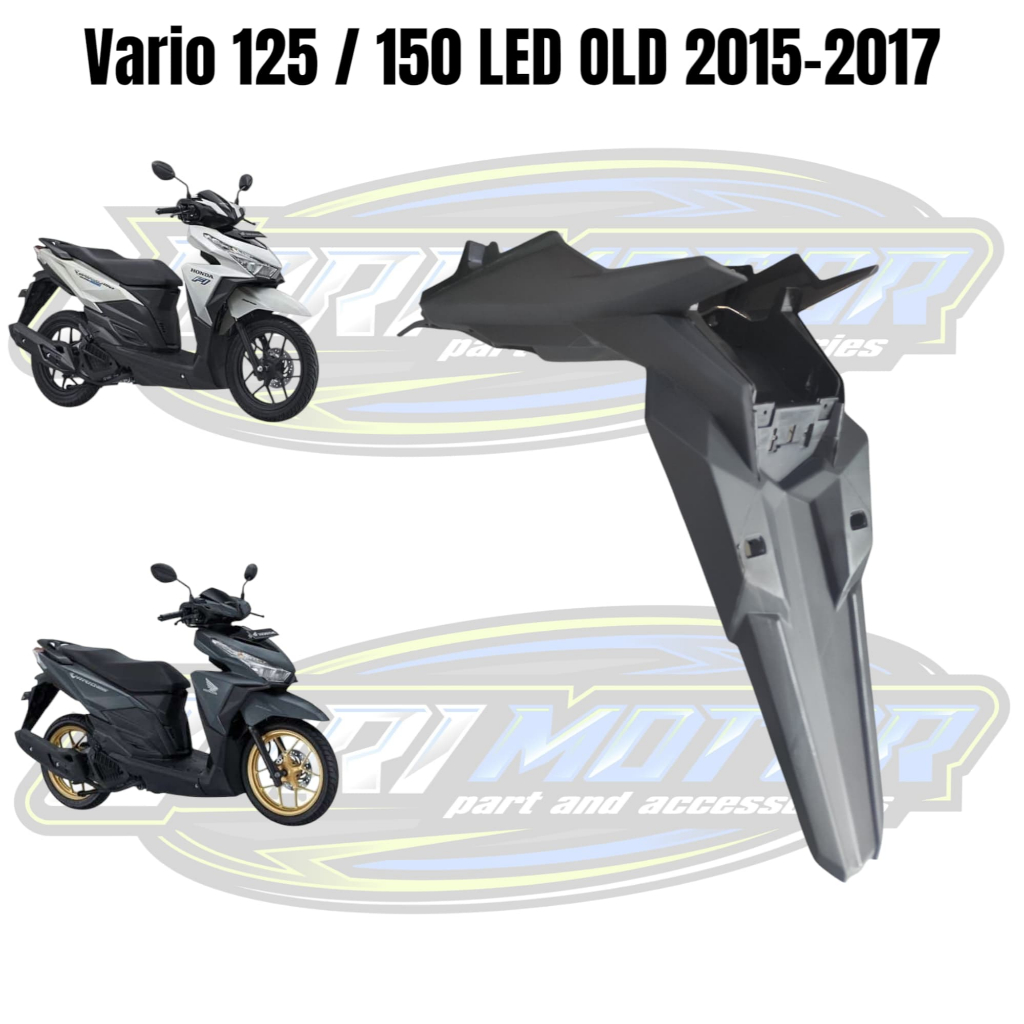 Spakbor Belakang Slebor Belakang Honda Vario 125 150 LED Old Lama 2015 2016 2017 / Body Kasar Vario