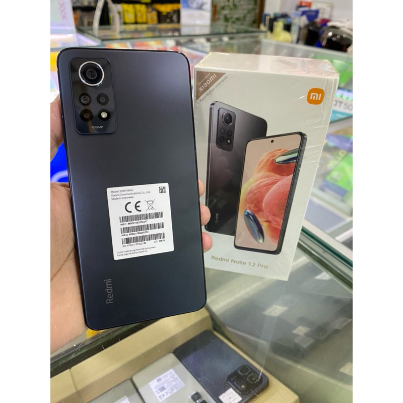 REDMI NOTE 12 PRO 4G RAM 8+8/256 SECOND MULUS FULLSET