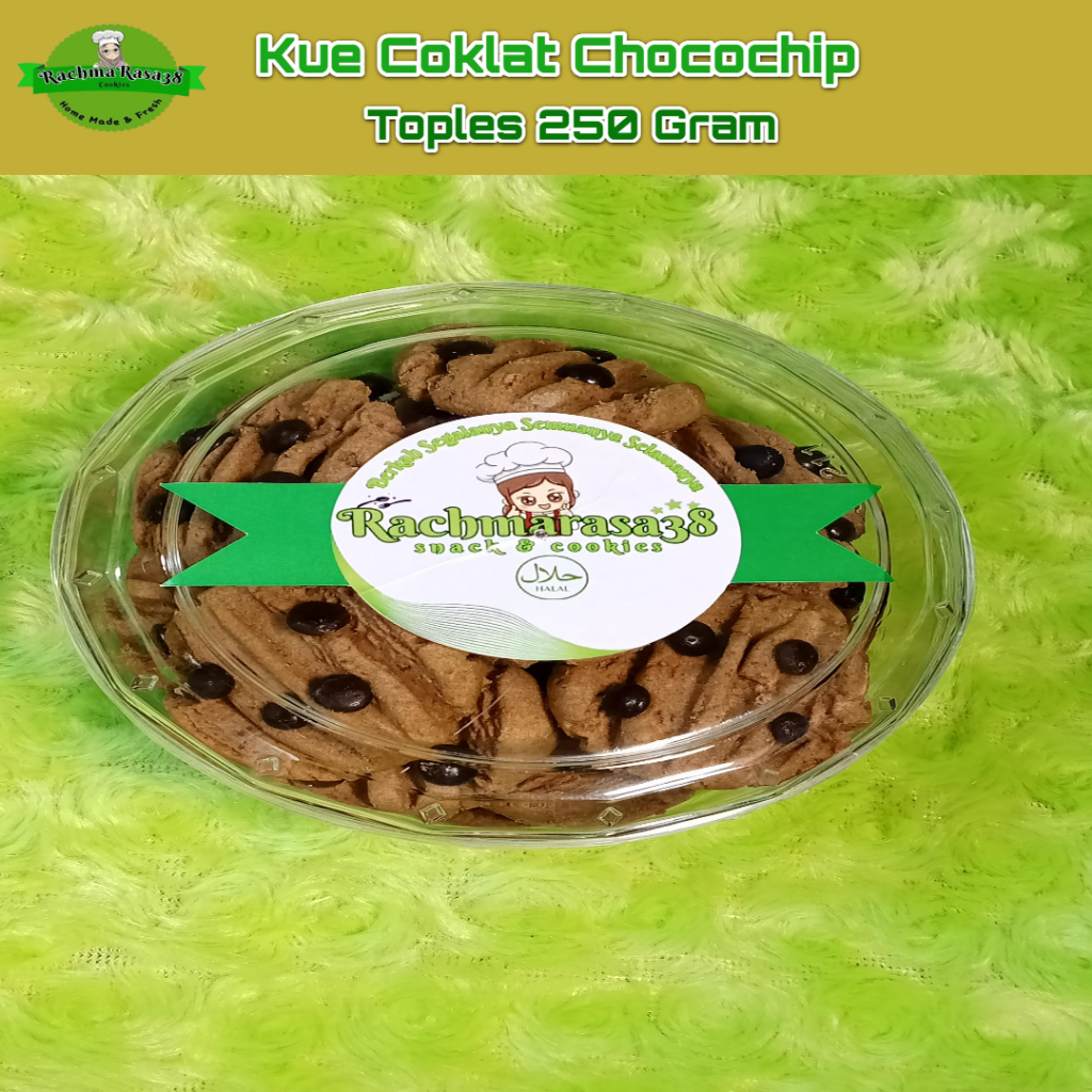 

RACHMA RASA38 KUE KERING COKLAT CHOCO CHIPS KUE KILOAN KUE PAKET LEBARAN KUE 250 GRM RASANYA RENYAH