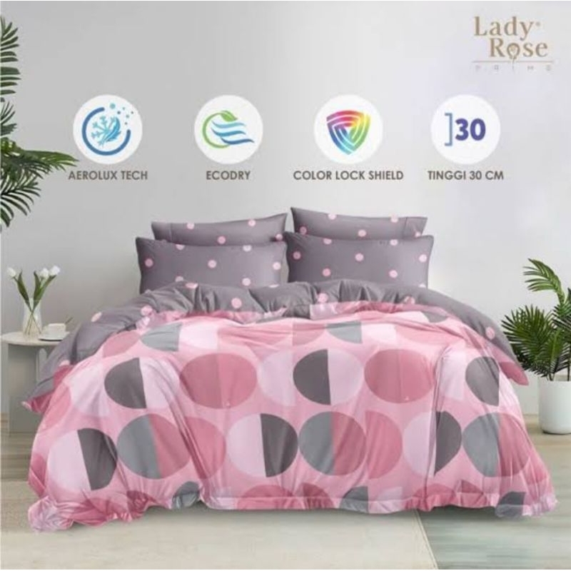 Lady Rose Premier Bedcover King Rumbai 180×200×30