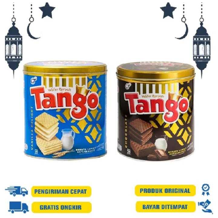 

Tango.wafer,kaleng,coklat/vanila.270gr