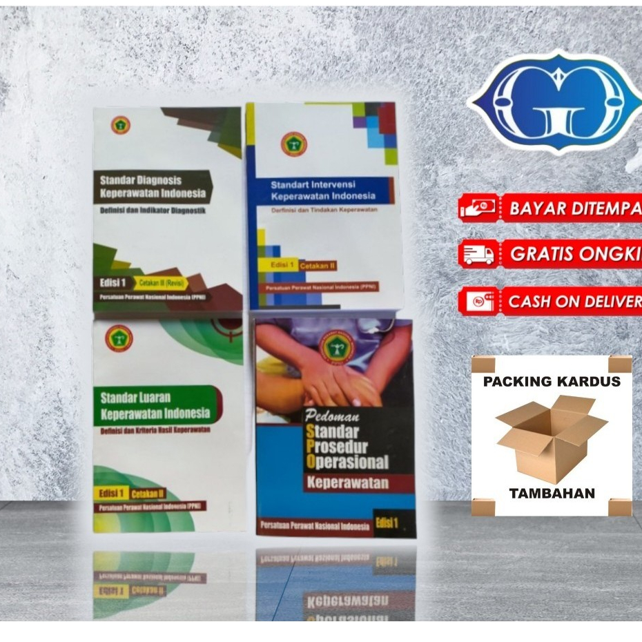 Paket 4S Buku Keperawatan 3 S Sdki Siki Slki & SPOK