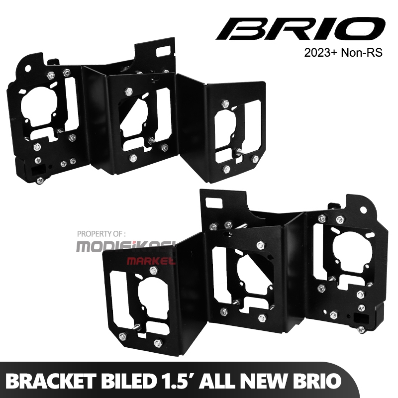 Bracket Breket BILED Projie Matrix X1 All New Brio 2023-2024 Non RS CNC Cutting Tebal 2mm Premium