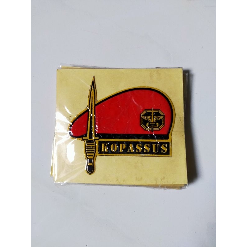 

stiker timbul Kopassus