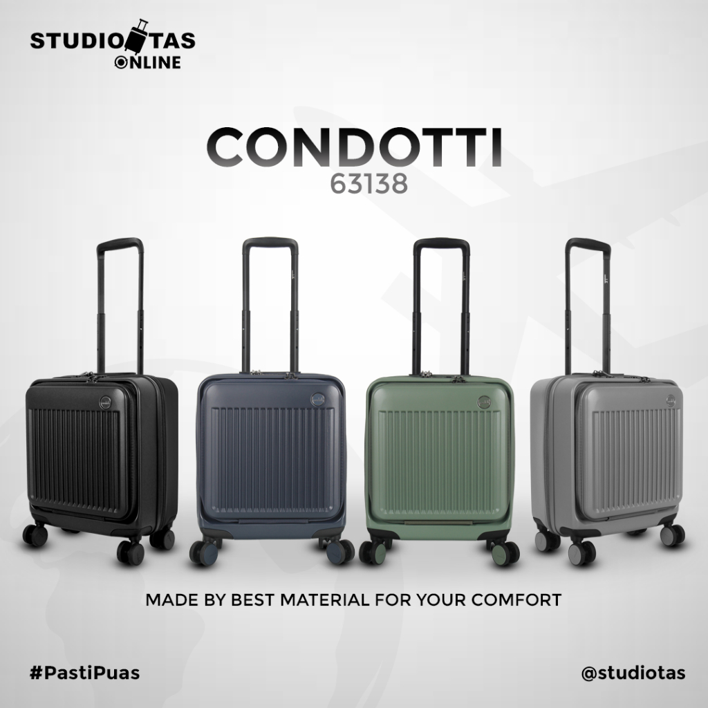 Condotti Cabin Bag Trolley 19 inci 63138-19