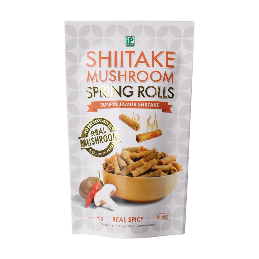 

Spicy Shiitake Mushroom Springrolls