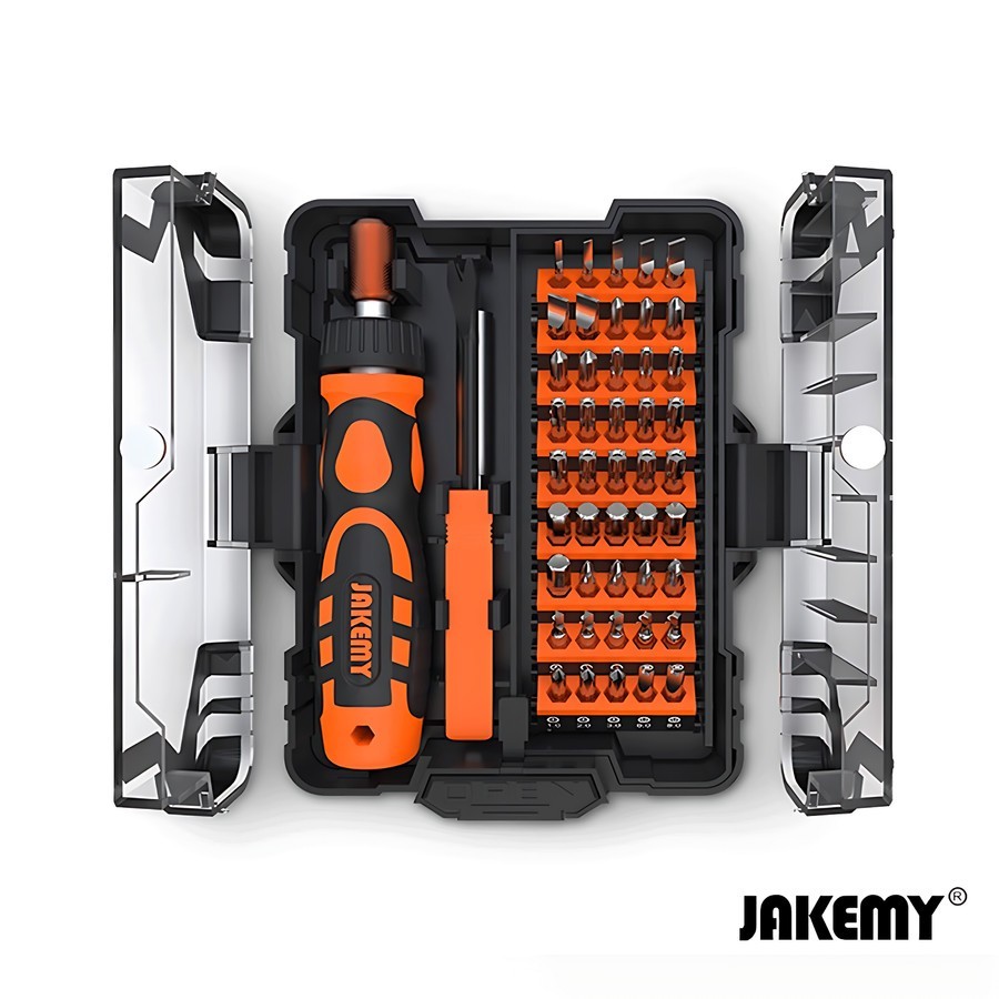 Jakemy JM-6124 48 in 1 Household Ratchet Screwdriver Torx Tool Set
