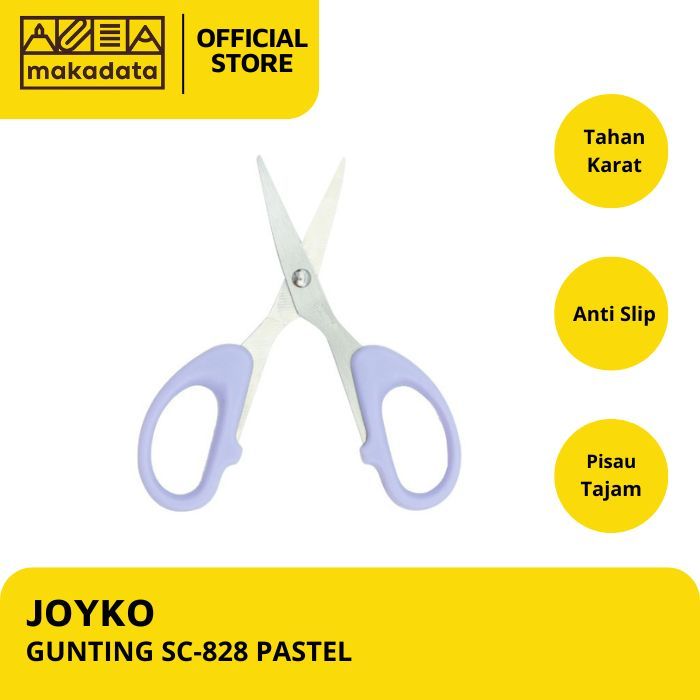 

SCISSORS / GUNTING KECIL JOYKO SC-828 PASTEL (1 PCS) MURAH