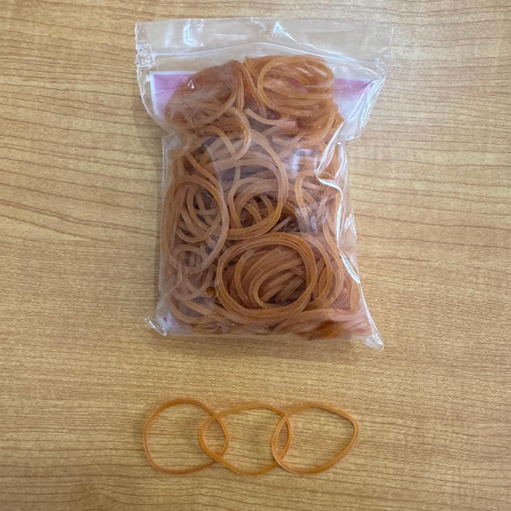 

Karet Gelang Sayur KUNING SEDANG 100Gr Per Pak