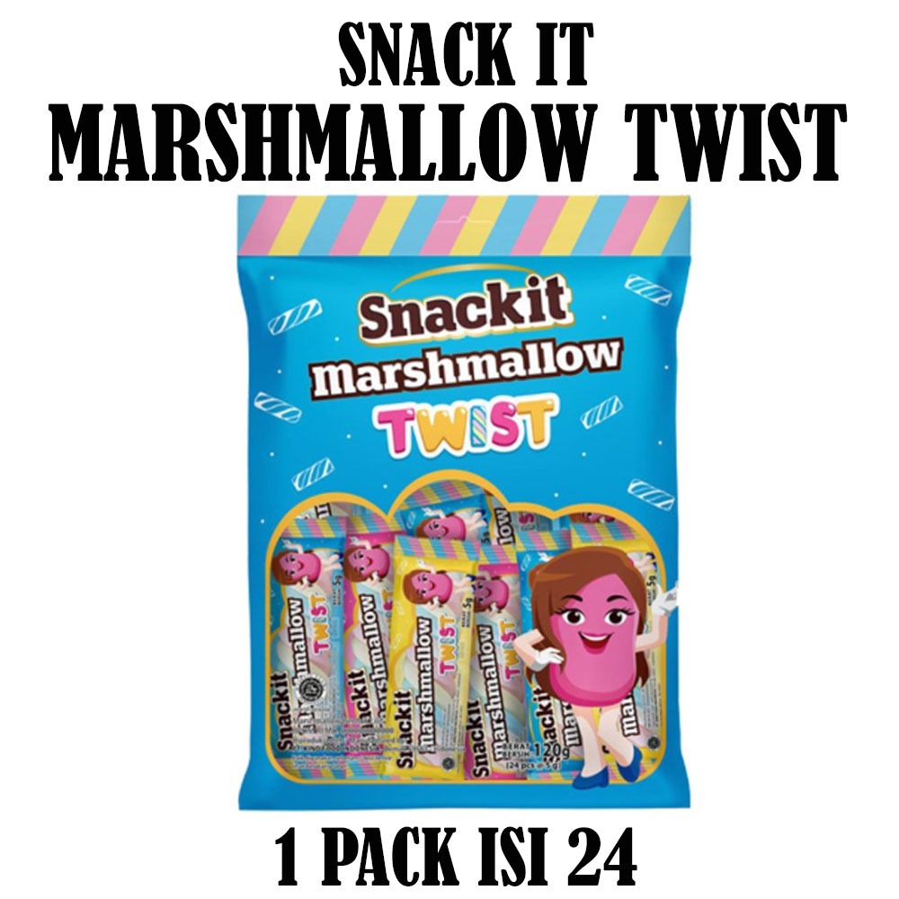 

SNACK IT MARSHMALLOW TWIST ISI 24