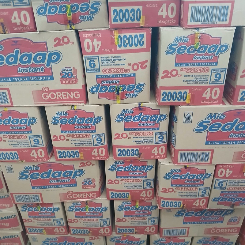

Mie Sedap Mie Instant Goreng pck 91g Kemasan 1 dus