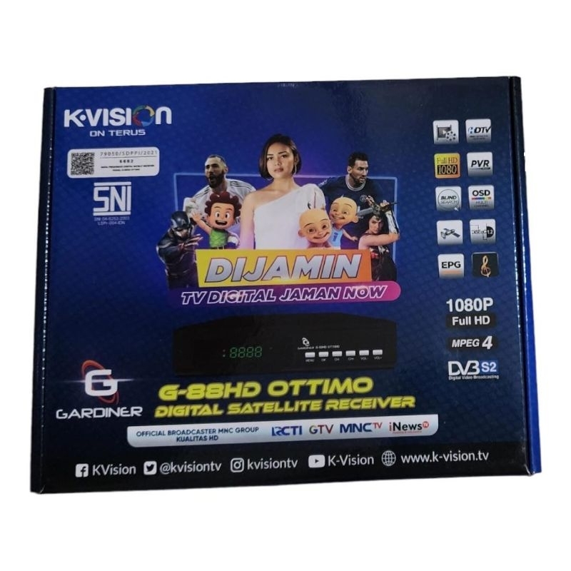 Receiver Kvision Gardiner Digital