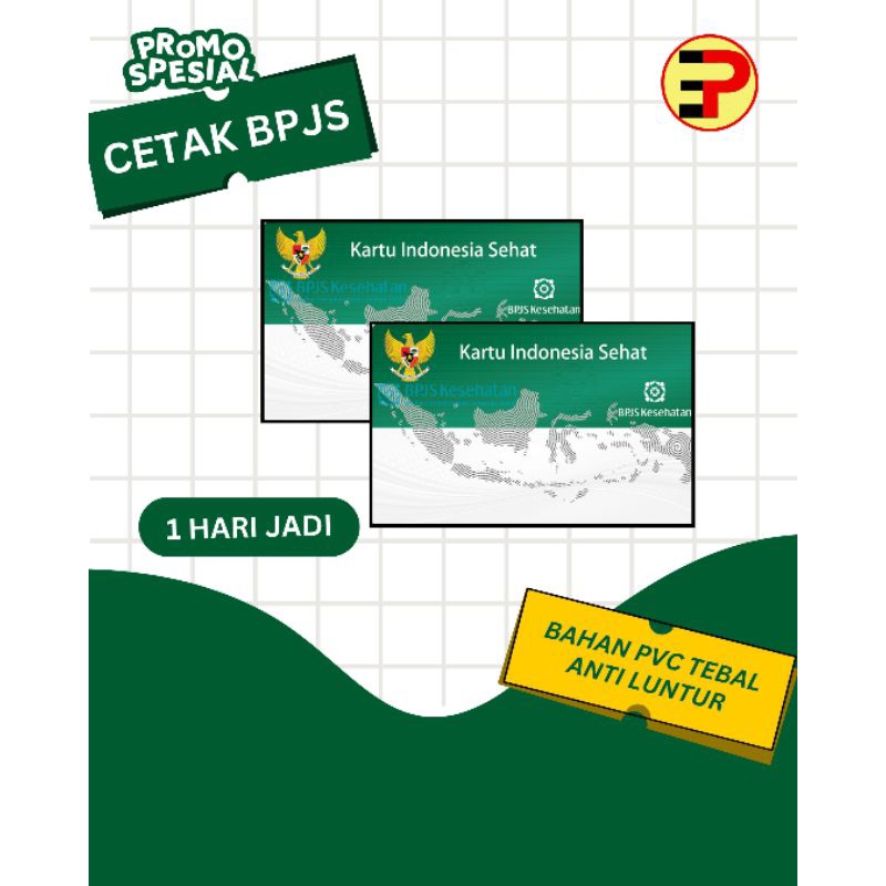 

CETAK KARTU BPJS KESEHATAN- 1 HARI JADI