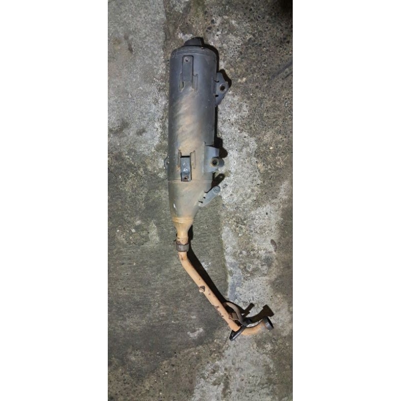 kenalpot xeon karbu 44d ori copotan