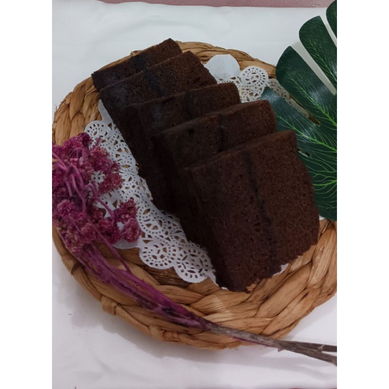

brownies kukus coklat legit enak premium