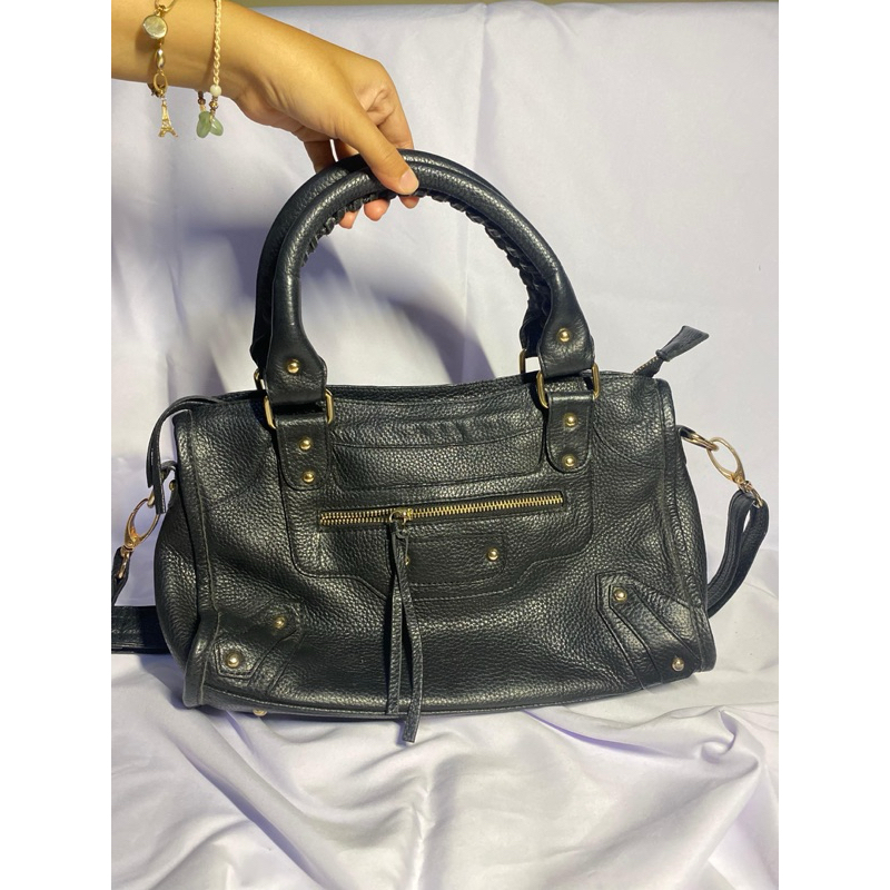 Preloved Tas Kulit Sapi Asli