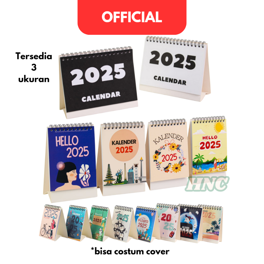 

KALENDER DUDUK 2025 A6 / KALENDER MEJA AESTHETIC / KALENDER MEJA UKURAN A6 2025 / KALENDER A6