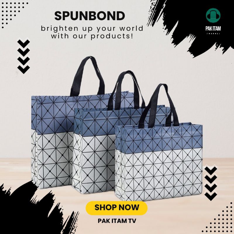 

tas spunbond / tas belanja / tas souvenir / tas hampers / goodie bag / tas multifungsi