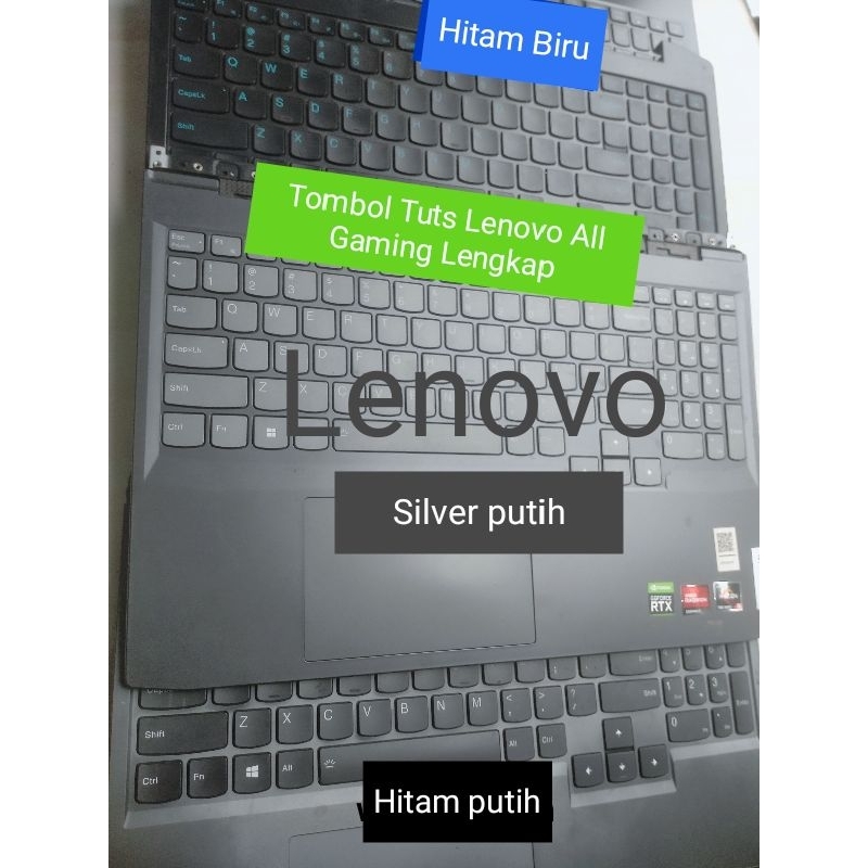 Tuts tombol keycaps keyboard copotan laptop lenovo legion thinkpad ideapad gaming 3