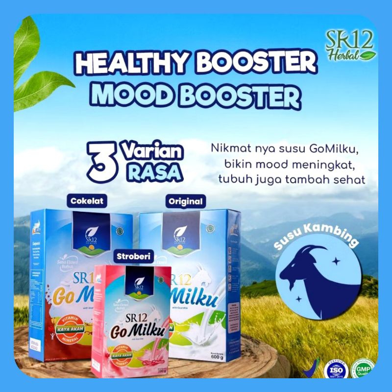 

Susu Gomilku SR12 // Susu Kambing// Healthy Booster