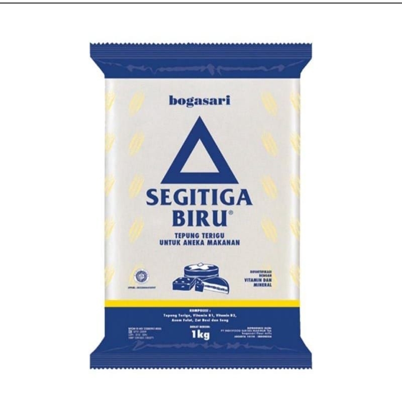 

TEPUNG TERIGU SEGITIGA BIRU 1 KG gratis 1 sendok makan cantik