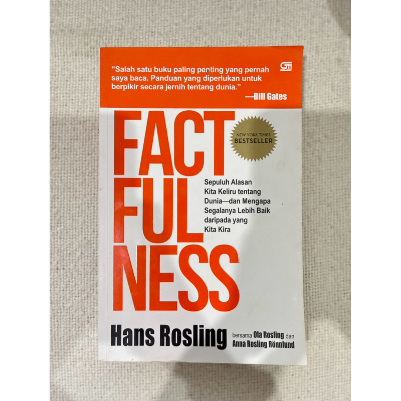 [Second] Factfulness -Hans Rosling