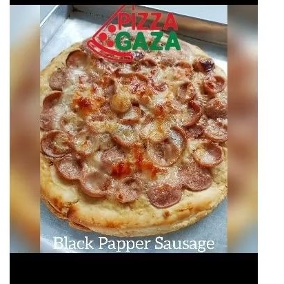 

PREORDER Pizza Gaza Frozen Blackpepper Sausage sosis lada hitam Size SMALL MEDIUM Jakarta