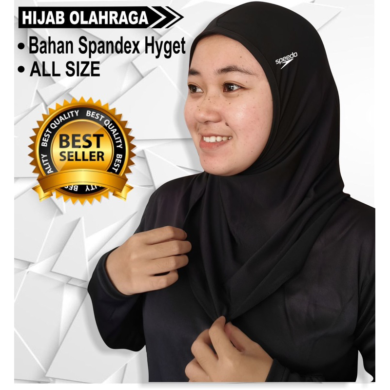 hijab jilbab sport olahraga Volly senam Gym zumba kerudung muslim senam murah
