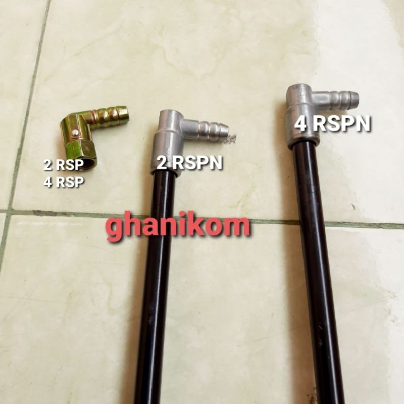 Hose end Rinnai Rsp - Elbow kompor Rinnai 2 RSP 4 RSP - Nepel rinnai Profesional