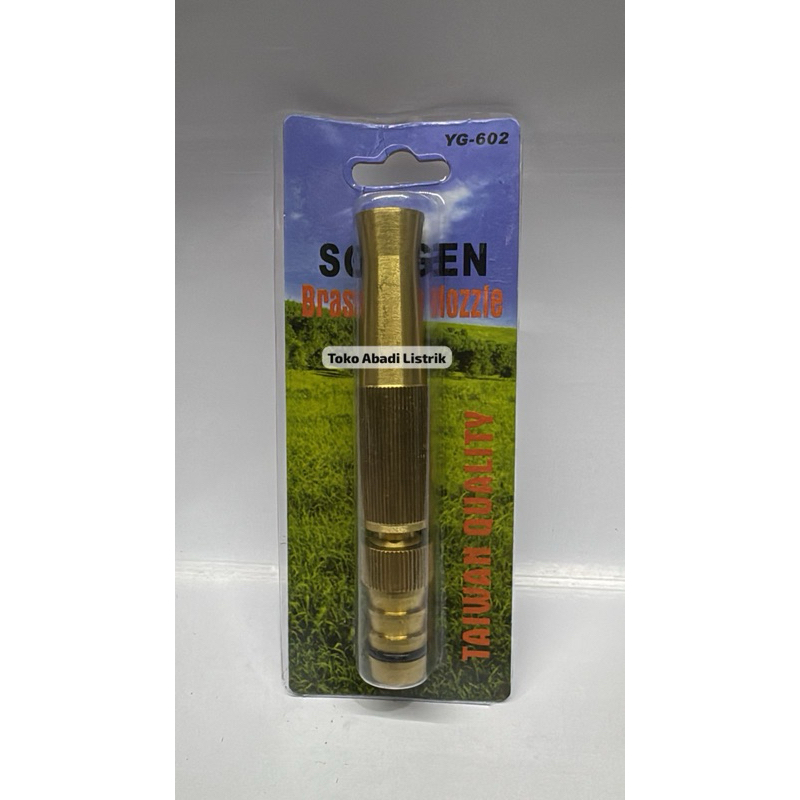 Semprotan Taman Lurus SOLIGEN / KENMASTER / SITORA Pancuran Air Selang Cuci Motor Mobil Tanaman Hose