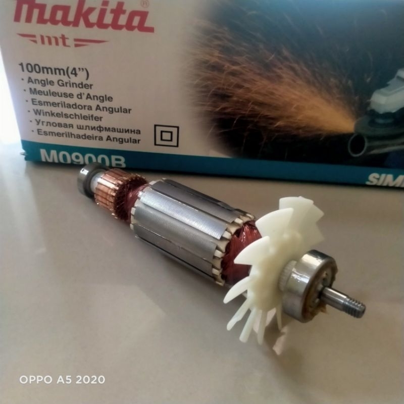 ARMATURE MESIN GERINDA MAKITA M0900B/Armature ORI Gerinda Makita/Maktec