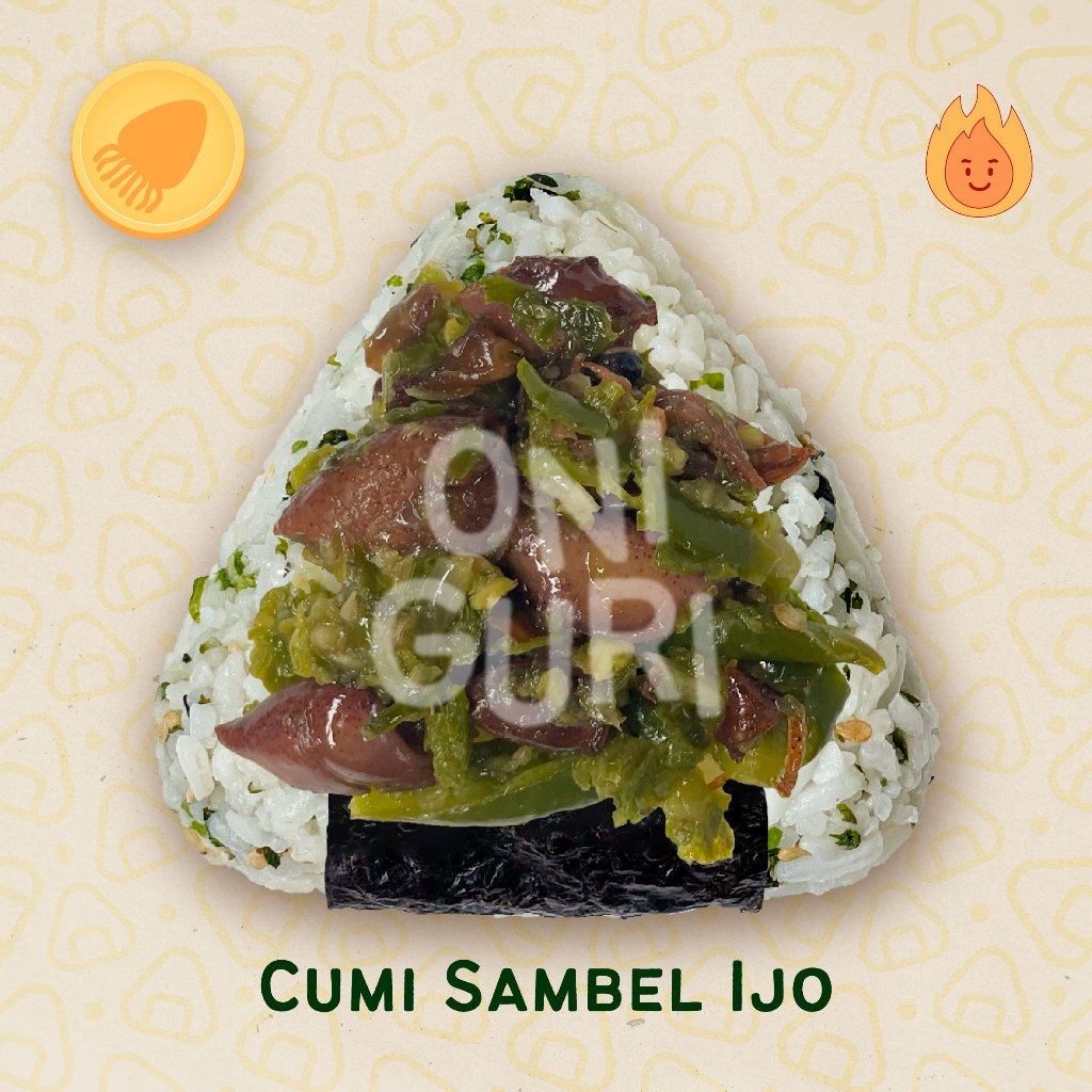 

Onigiri - Cumi Sambel Ijo - ONIGURI™ [HALAL] PO 11 JULI 25