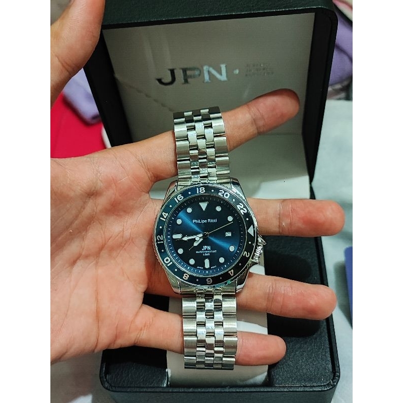jam tangan pria rantai original bekas