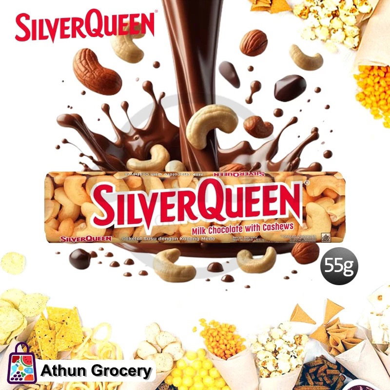 

Coklat Silverqueen Kemasan 55g PROMO!!