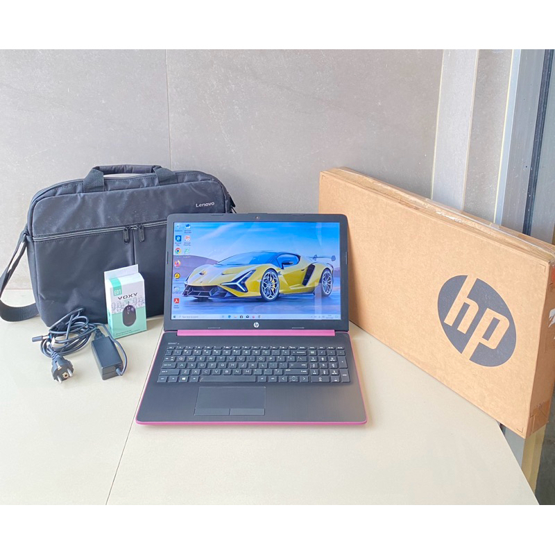 Laptop Hp 15-db1004ds AMD Athlon 300U @2.4GHz || Ram 8Gb || SSD 256GB || Layar Touch Screen