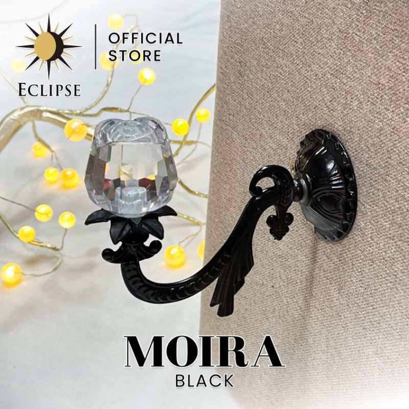 HOOK KRISTAL BESAR TULIP MEWAH MOIRA / HOOK KLASIK KRISTAL JUMBO BESI / HOOK MOIRA TERBARU 2025