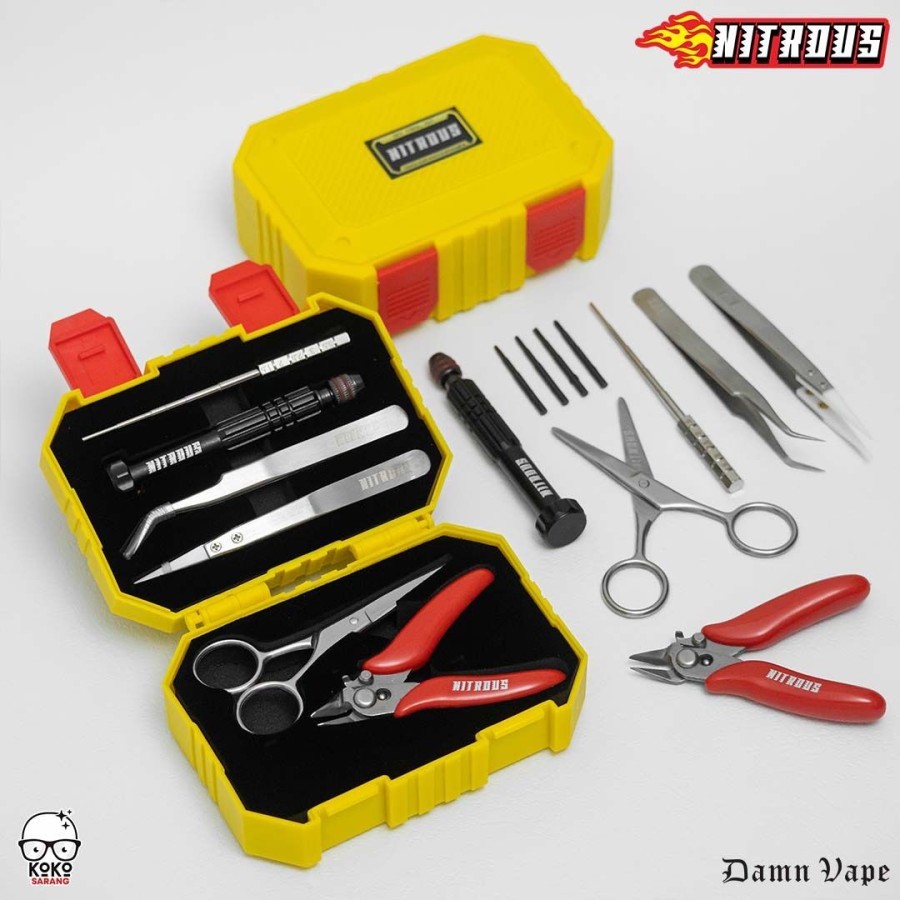 Nitrous DIY Tool Kit by Koko Sarang Vapers x Damnvape - Tool Kit Diy