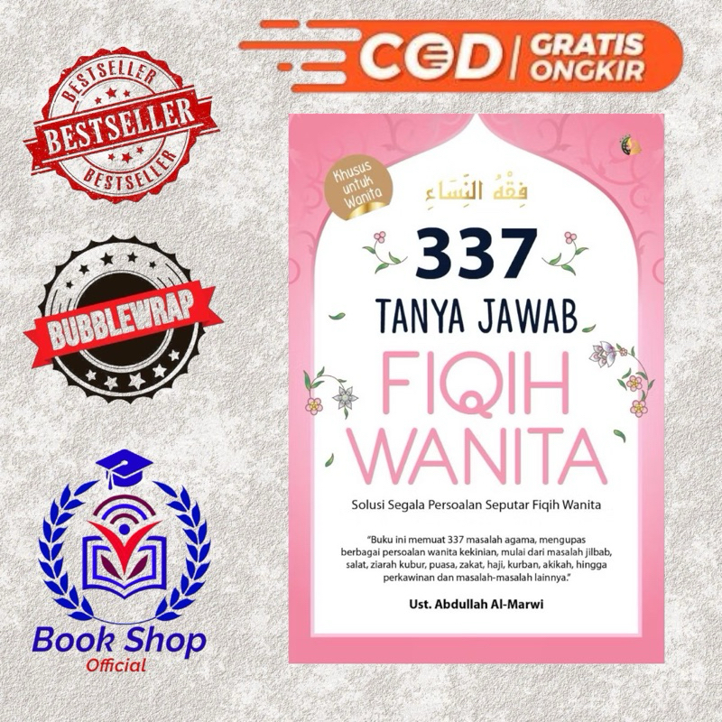 Buku Fiqih Wanita - 337 Tanya Jawab Fiqih Wanita - Buku Agama Islam