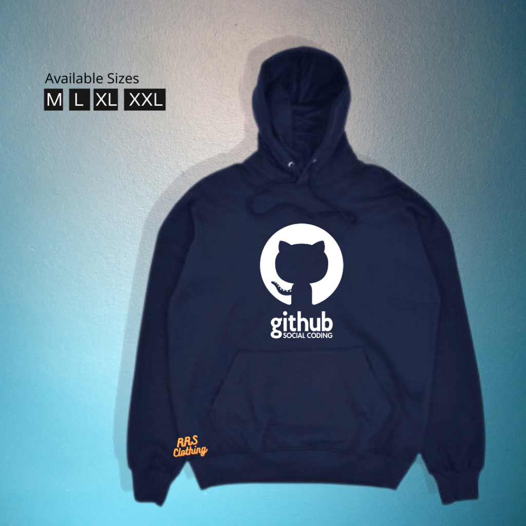 Jaket Hoodie Cotton Fleece Programmer Github Social Coding