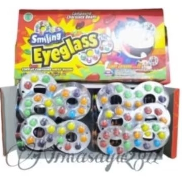 

PERMEN kacamata smilling eyeglass aneka warna isi 10pcs [ permen jadul ]