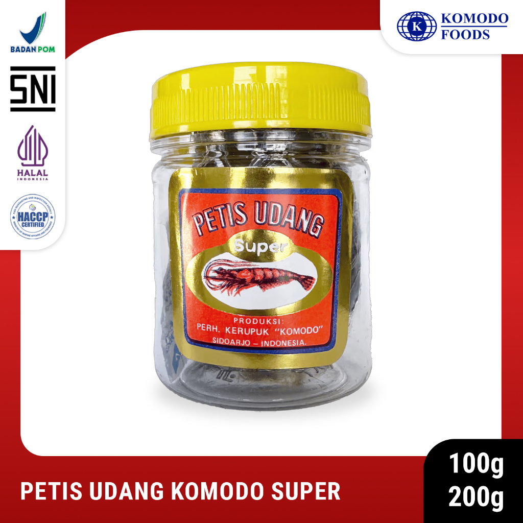 

Petis Udang Komodo Foods Siap Makan Toples Sweet Shrimp/Prawn Paste