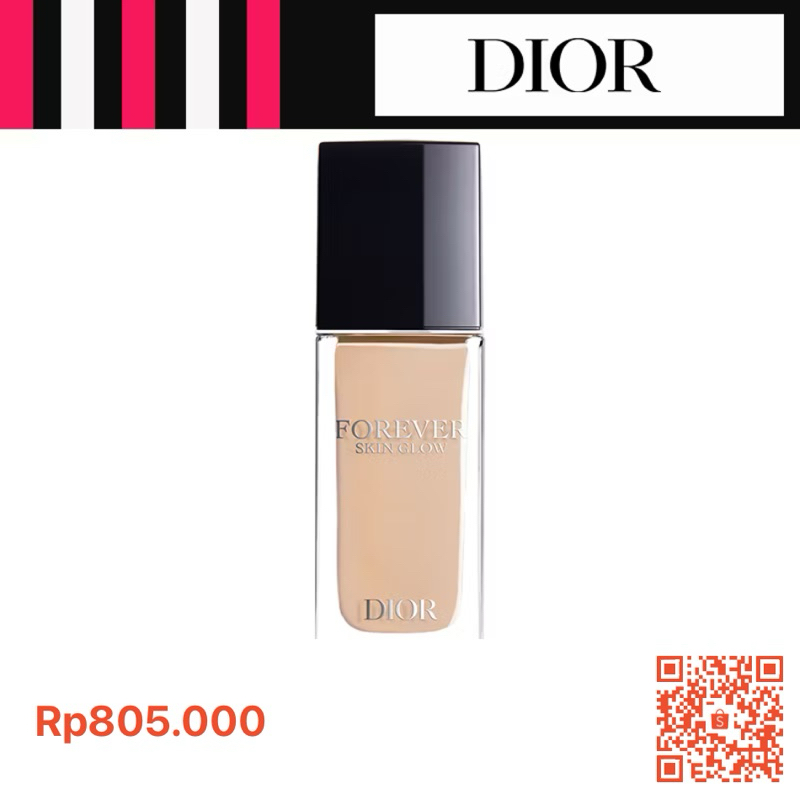 100% original DIOR FOREVER SKIN GLOW foundation