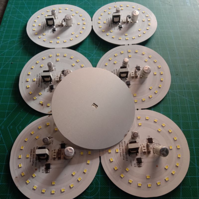 PCB lampu LED 30watt alumunium