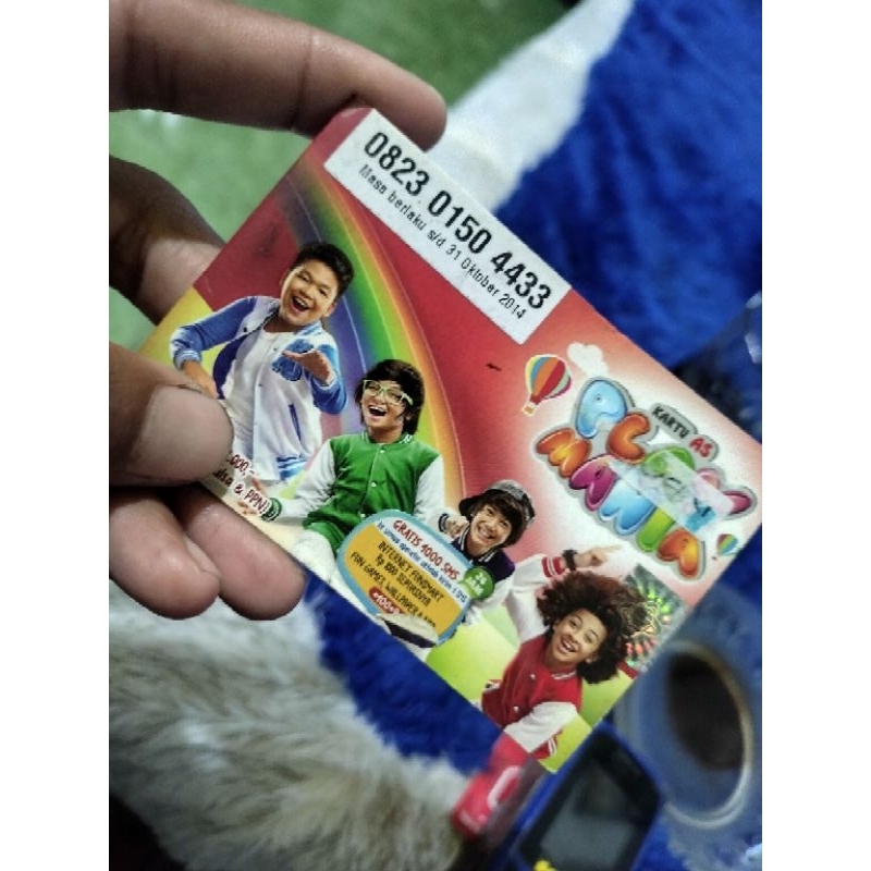 COMBO SAKTI Tsel Nomor Kartu As Lawas As Play Mania As Puas, As Putih Jadul Nomor Cantik Rapi Masih 