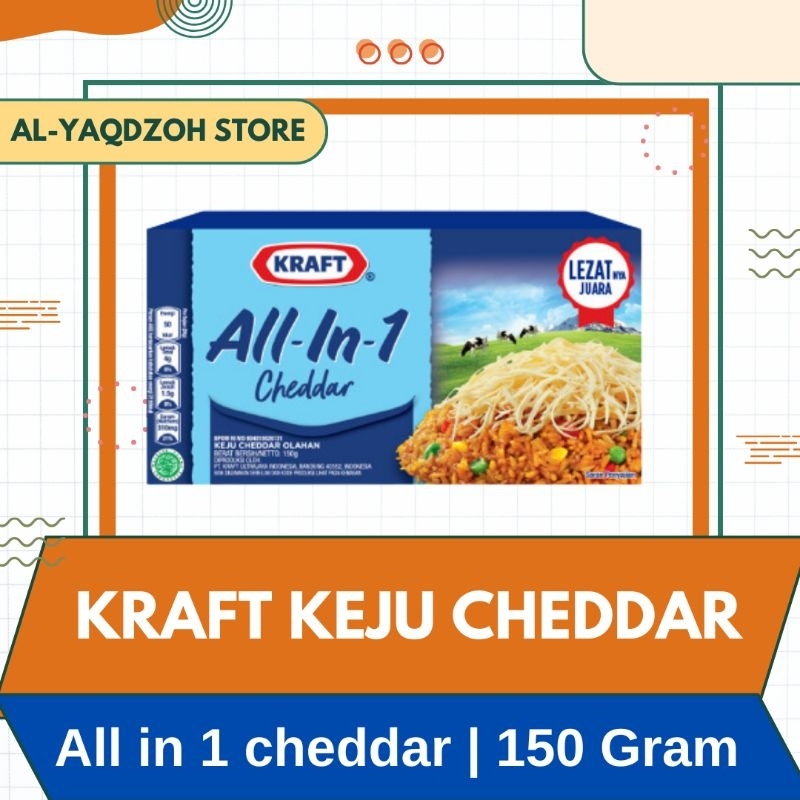 

Kraft Keju All In 1 Box 150 Gram
