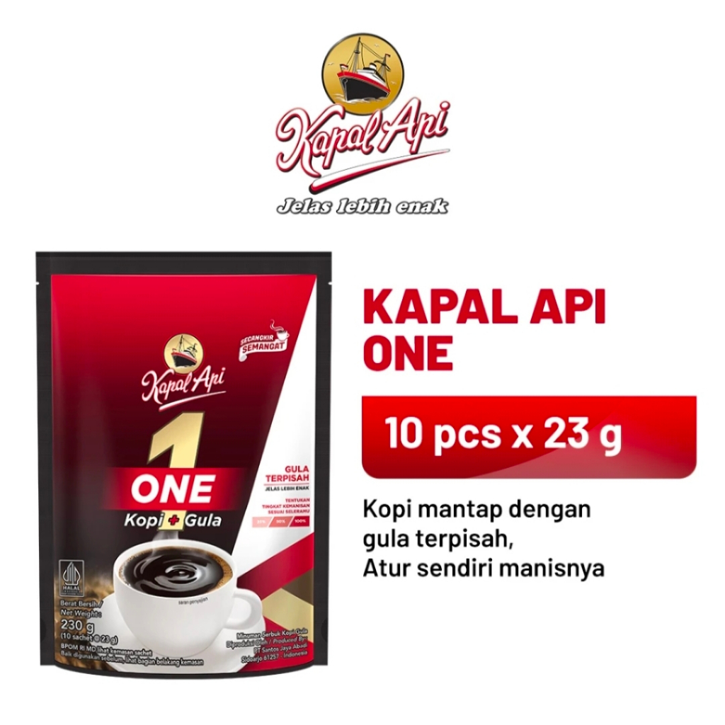 

KAPAL API ONE 1 Bag (10 x 23gr)