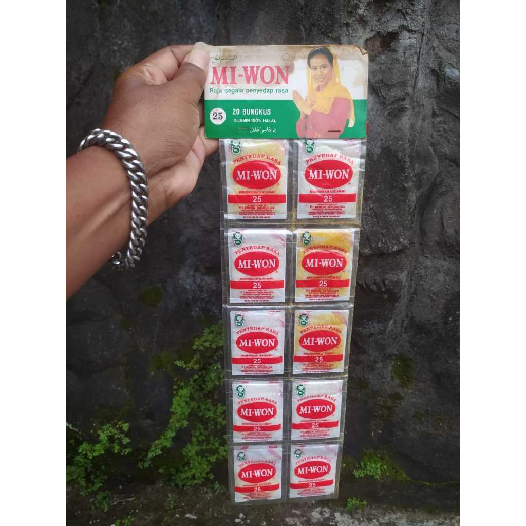 

BUMBU MASAK JADUL MERK MI-WON TAHUN 80AN ( KOLEKSI PRODUK JADUL HANYA UNTUK KOLEKSI PAJANGAN SAJA )