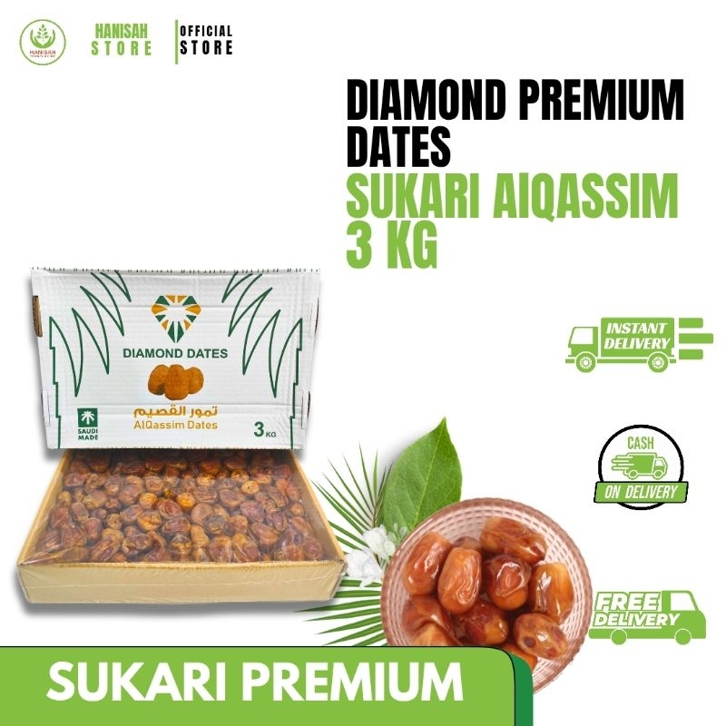 

Kurma Sukari Diamond Premium 3Kg